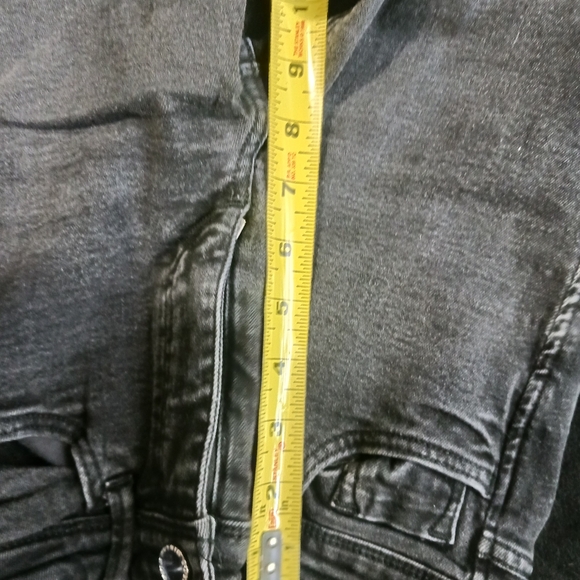 H&M Denim Black straight leg, Skinny jeans - Picture 11 of 12